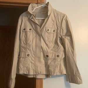 Croft&Barrows creme lightweight jacket size m